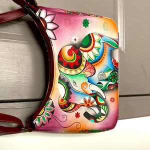 Anuschka elephant handbag